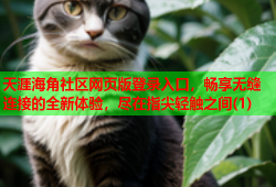 天涯海角社区网页版登录入口，畅享无缝连接的全新体验，尽在指尖轻触之间(1)