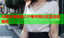 北海市海角路220号所属社区及街道揭秘