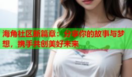 海角社区新篇章：分享你的故事与梦想，携手共创美好未来